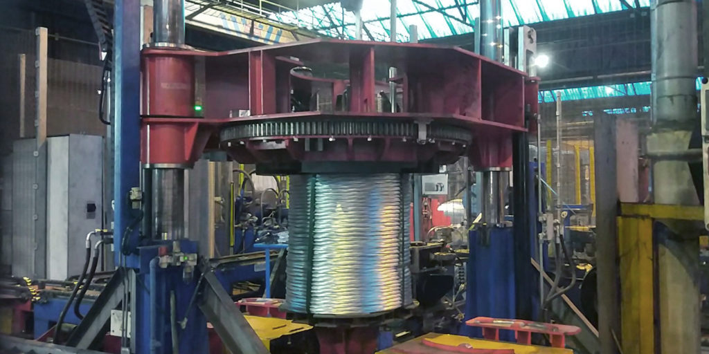 Innovation park machines with strapping press