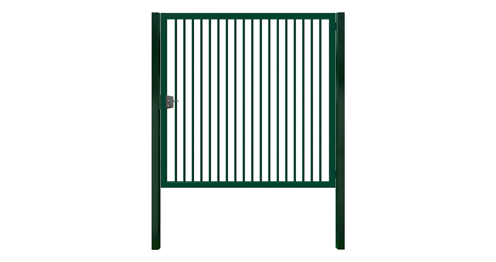 Puerta batiente rondo plus una hoja verde